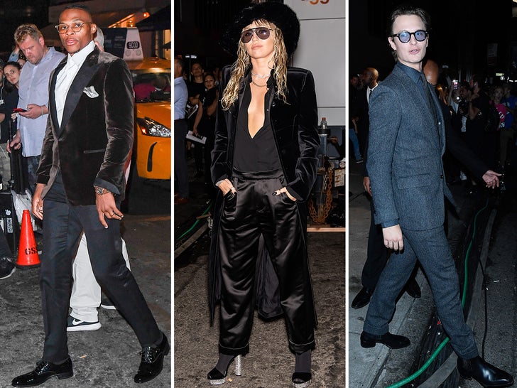 Stars Gets Stylish For Tom Ford's NYFW Show