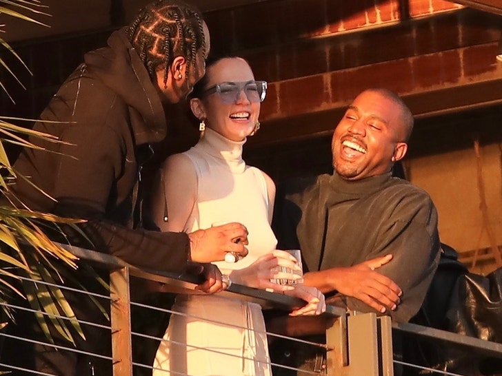 Kanye West Chatting Up Women at Soho House