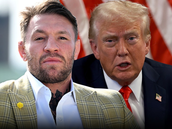 conor mcgregor and donald trump