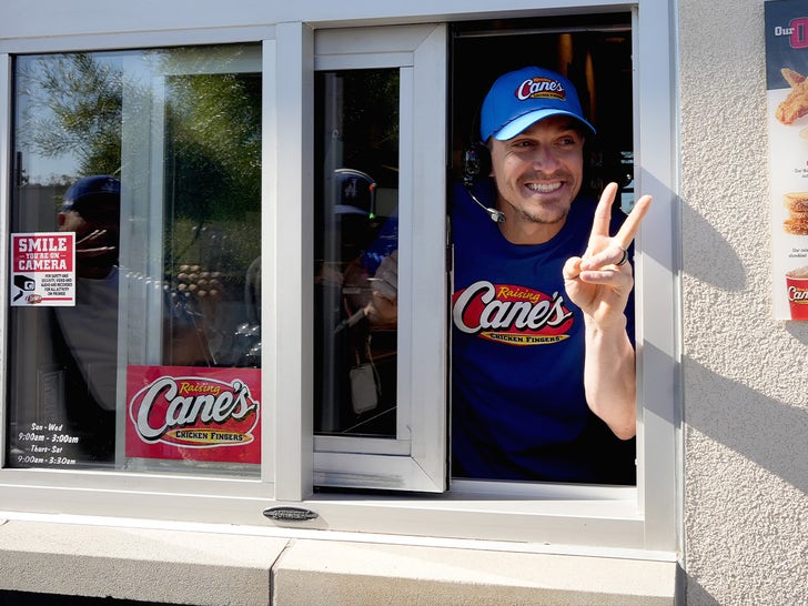 World Series Champ Kike Hernandez at Raising Cane's