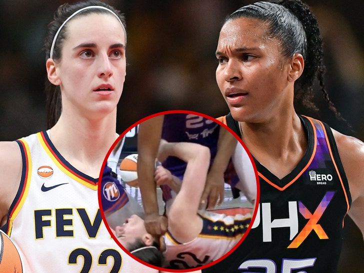 alyssa thomas and caitlin clark punch getty comp