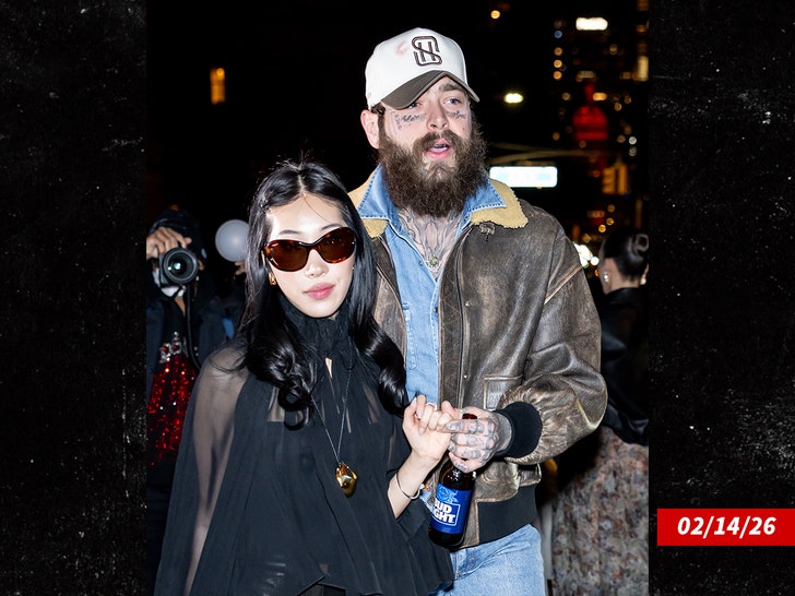 post malone and christy lee getty 1