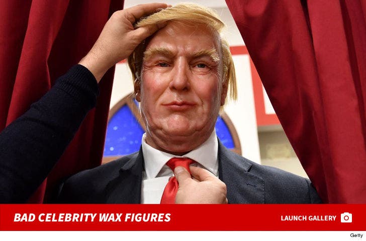 Bad Celebrity Wax Statues