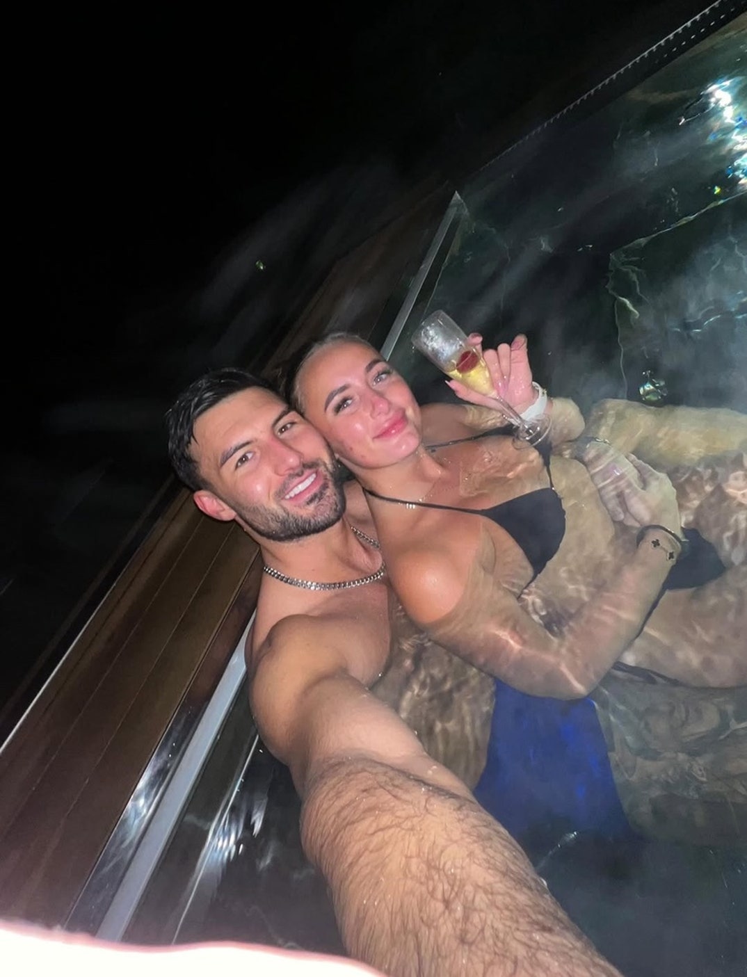 Liam Reardon and Millie Court
