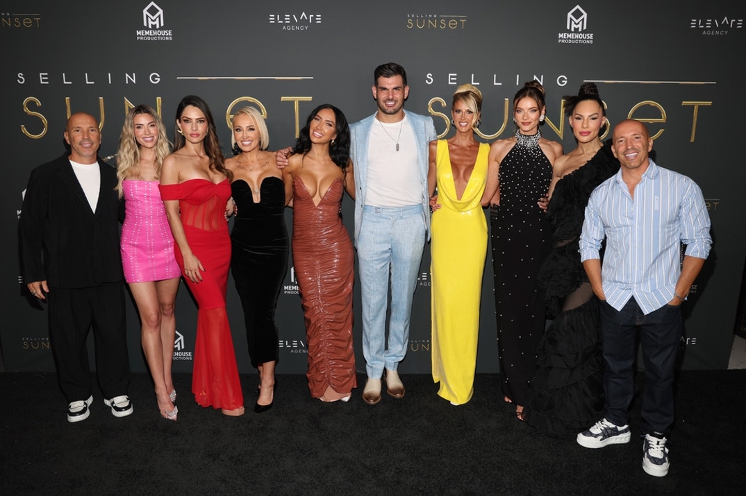 Brett Oppenheim, Heather Rae El Moussa, Sandra Vergara, Mary Bonnet, Bre Tiesi, Romain Bonnet, Emma Hernan, Amanza Smith, Alanna Gold and Jason Oppenheim