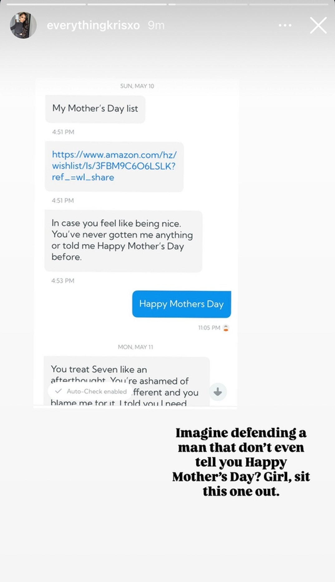 Geno Smith Alleged Texts 1