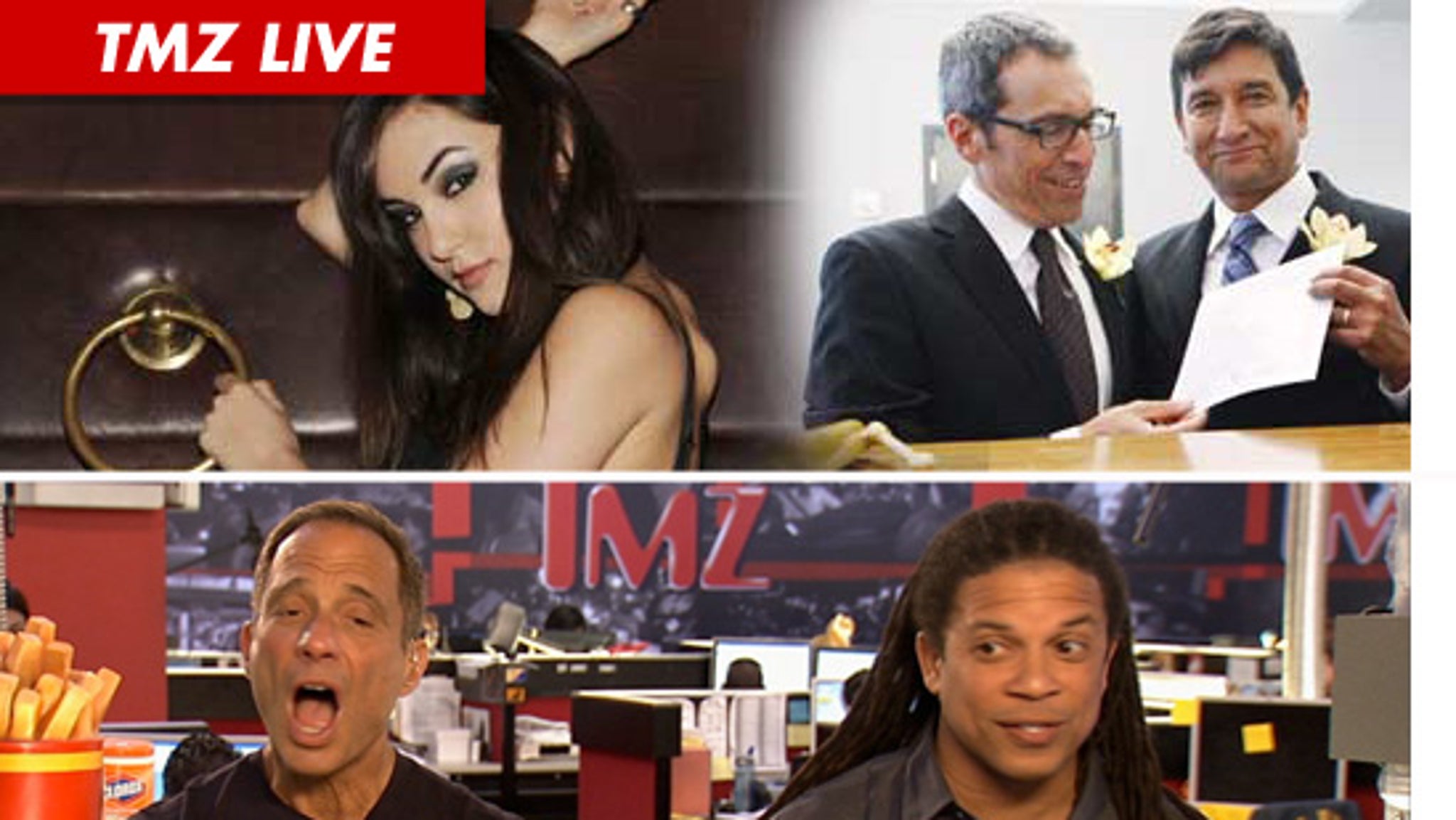 TMZ Live Sasha Grey Porn Money -- Too Dirty for Charity?