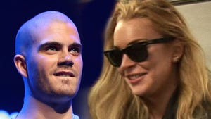 Max George -- I'm NOT Dating Lindsay Lohan ... And Didn't Invite Her Backstage