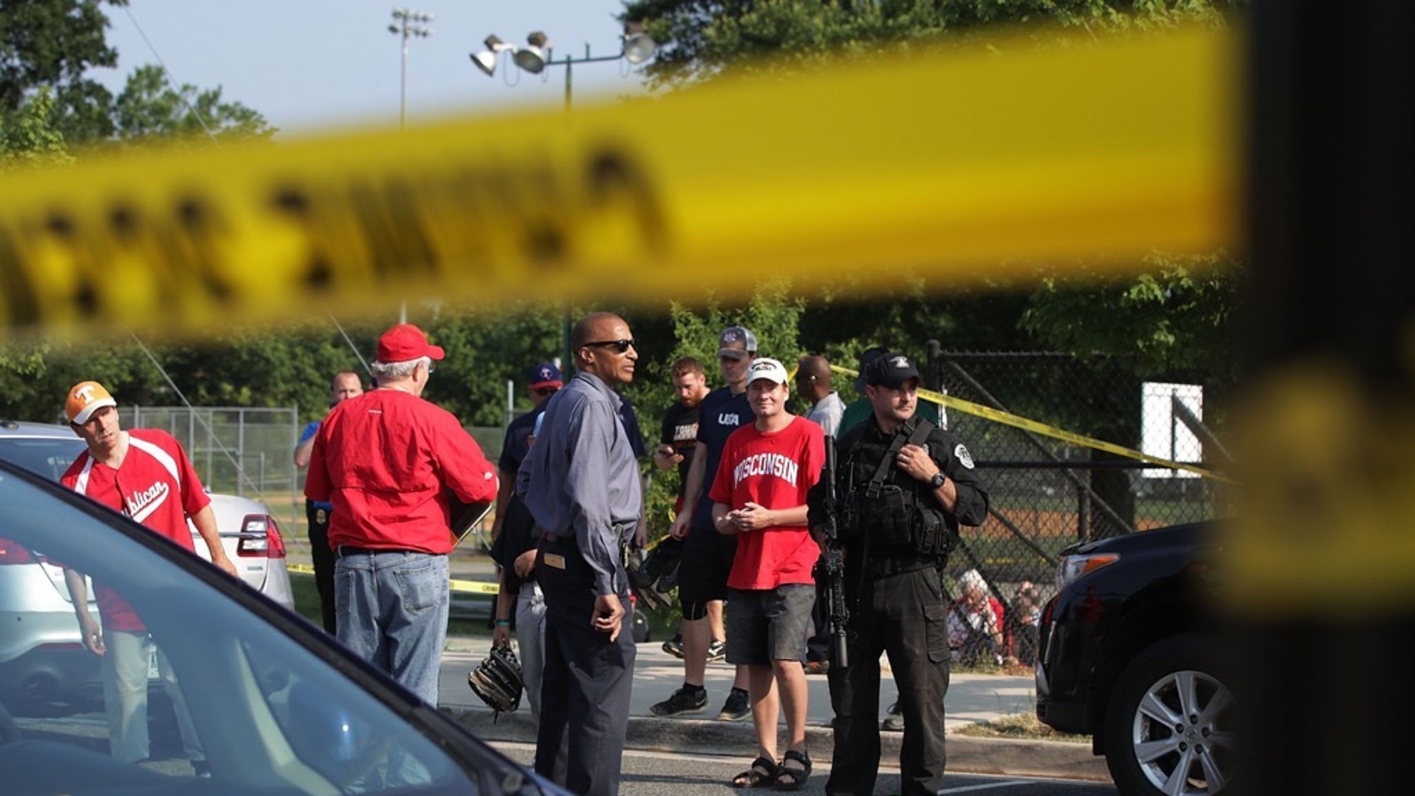 Congressional Baseball Practice Shooting The Scene