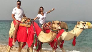 Tom Brady & Gisele Camel Ridin' Like Royalty on Middle East Adventure
