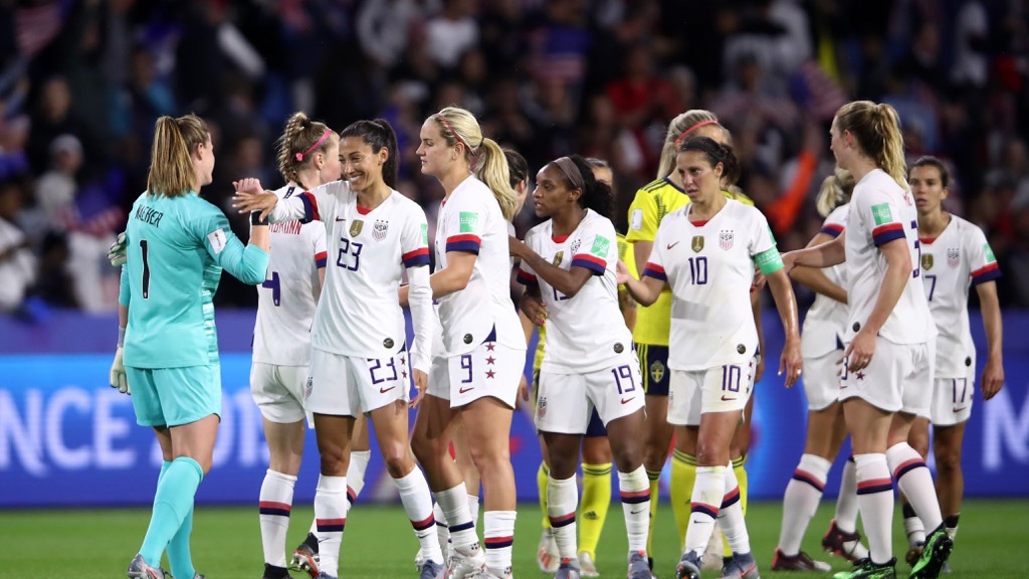 Team USA Kickin' It At Women's World Cup