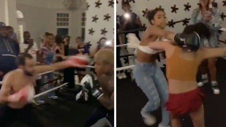 Jake Paul S Raided Home Hosts Sloppy Boxing Match Covid Nightmare