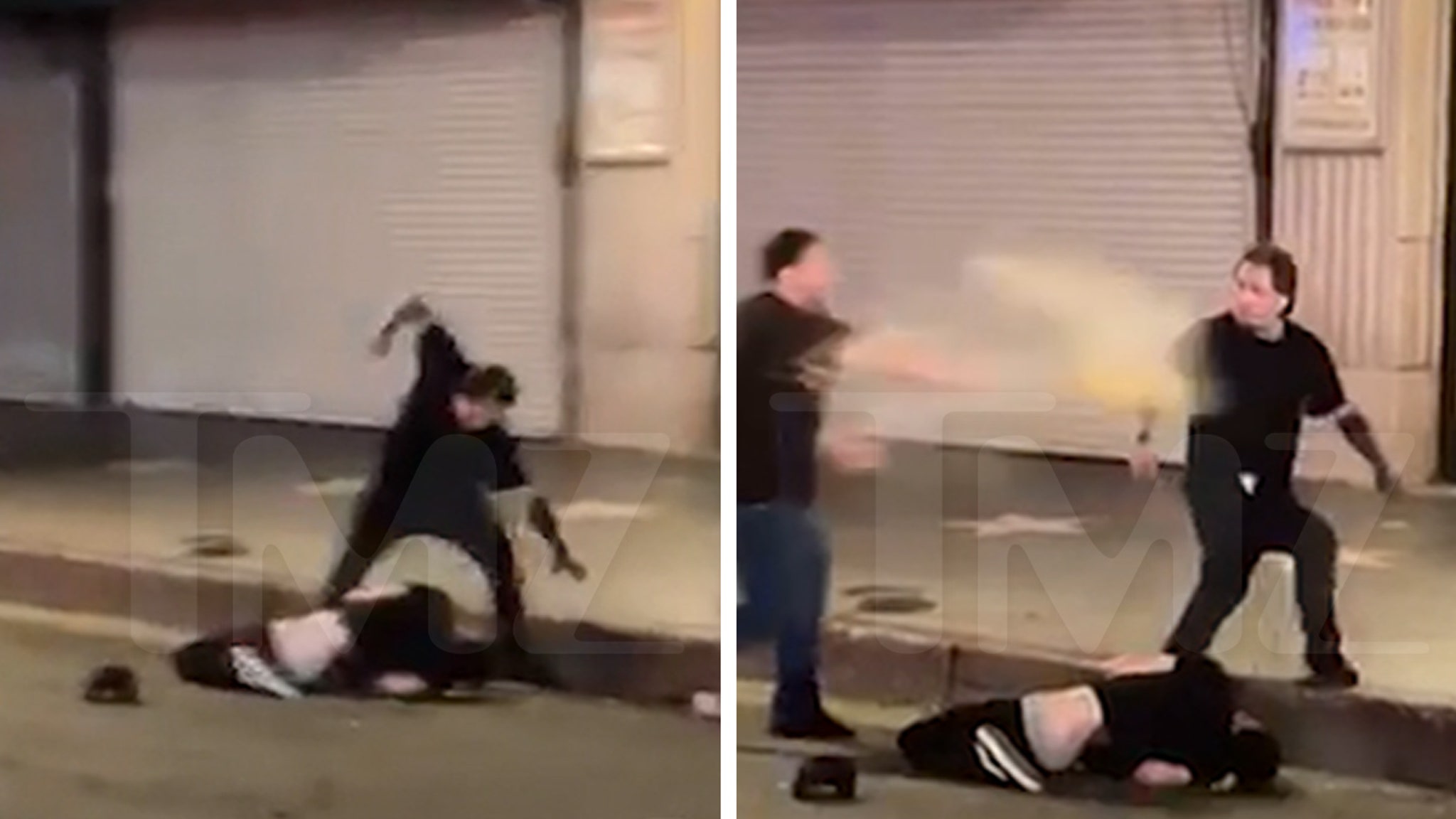 Video Captures Brutal Assault of Man in Streets of L.A., Leaving Him Senseless