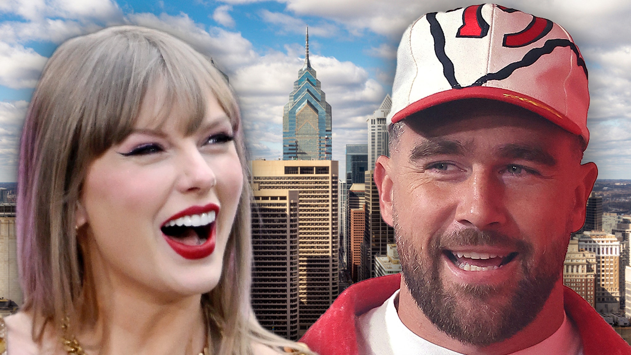 Taylor Swift & Travis Kelce Out in Philadelphia, First Sighting in Months