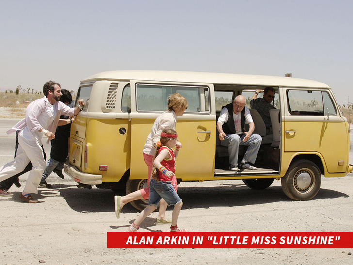 Alan Arkin in "Little Miss Sunshine"