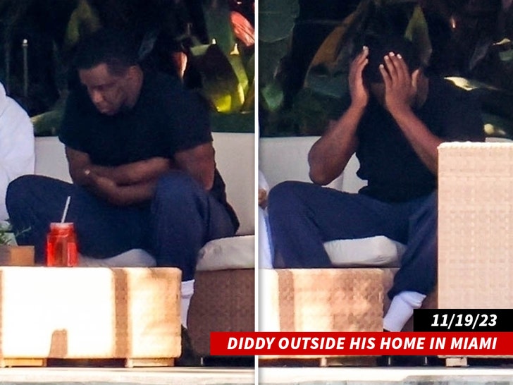 Diddy seen after recently settling case