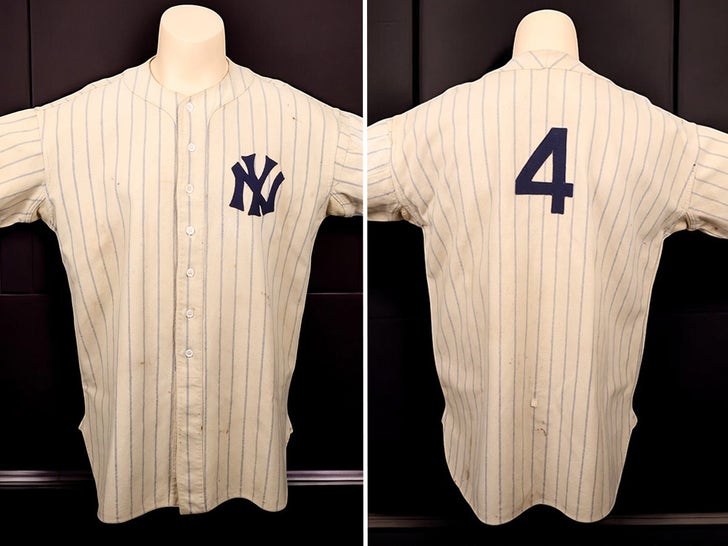 Lou Gehrig 1937 World Series Jersey Up For Auction