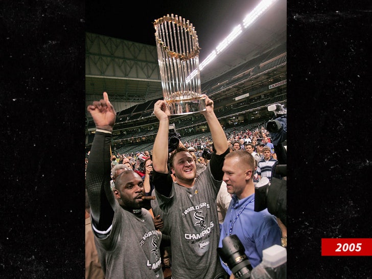 White Sox World Series Win 2005 Sub Getty Swipe