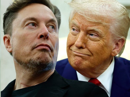 elon musk donald trump getty