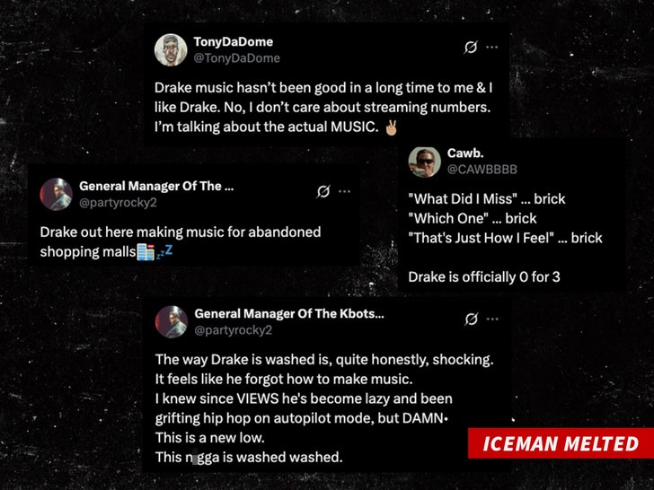 x tweets drake reactions sub