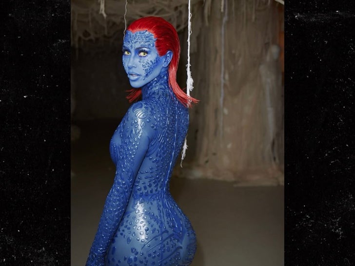Kim Kardashian's Hottest Halloween Costumes Through The Years 1 2022 -- Mystique