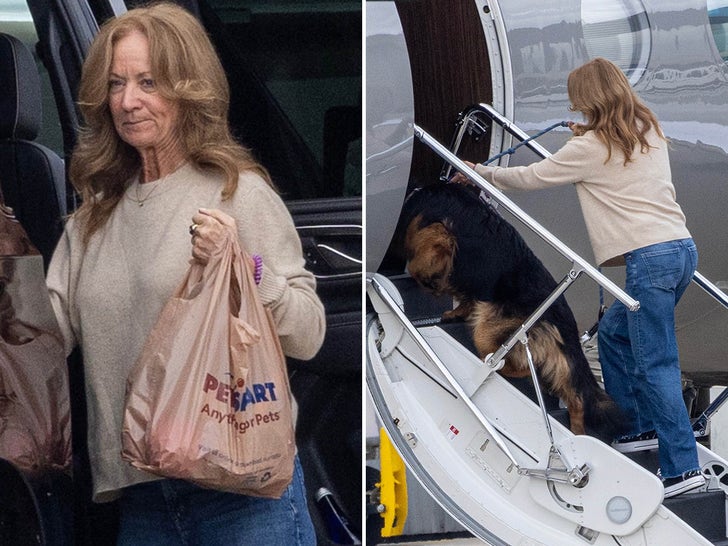 Sydney Sweeney's Mom Lisa Hits Scooter Braun's Private Jet