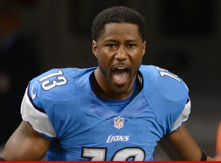 Detroit Lions Nate Burleson -- Breaks Arm in Car Accident :: 0924-nate-burleson-2