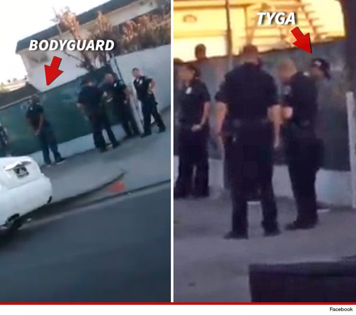 Tyga Handcuffed by Cops in South Central :: 1110-tyga-arrested-side-by-side-facebook-5