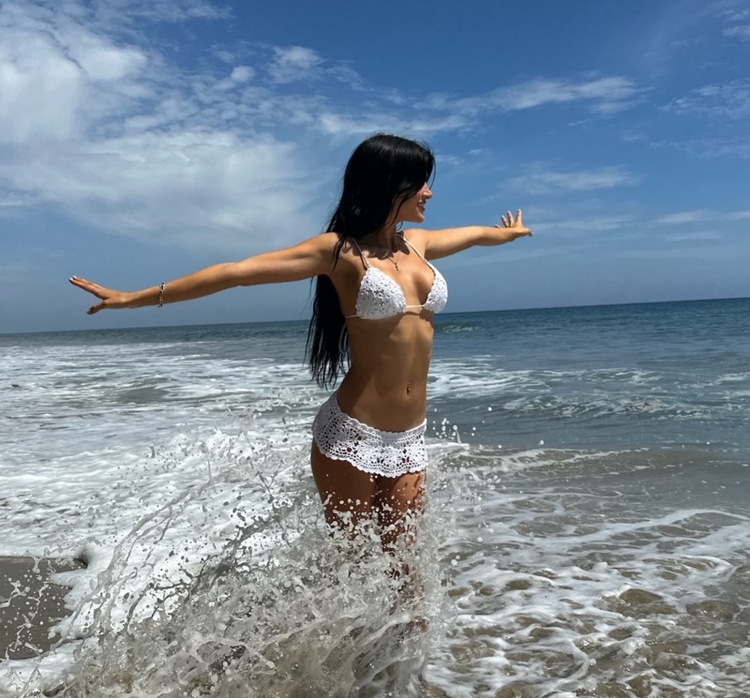 Sami Sheen Crochet Bikini 10