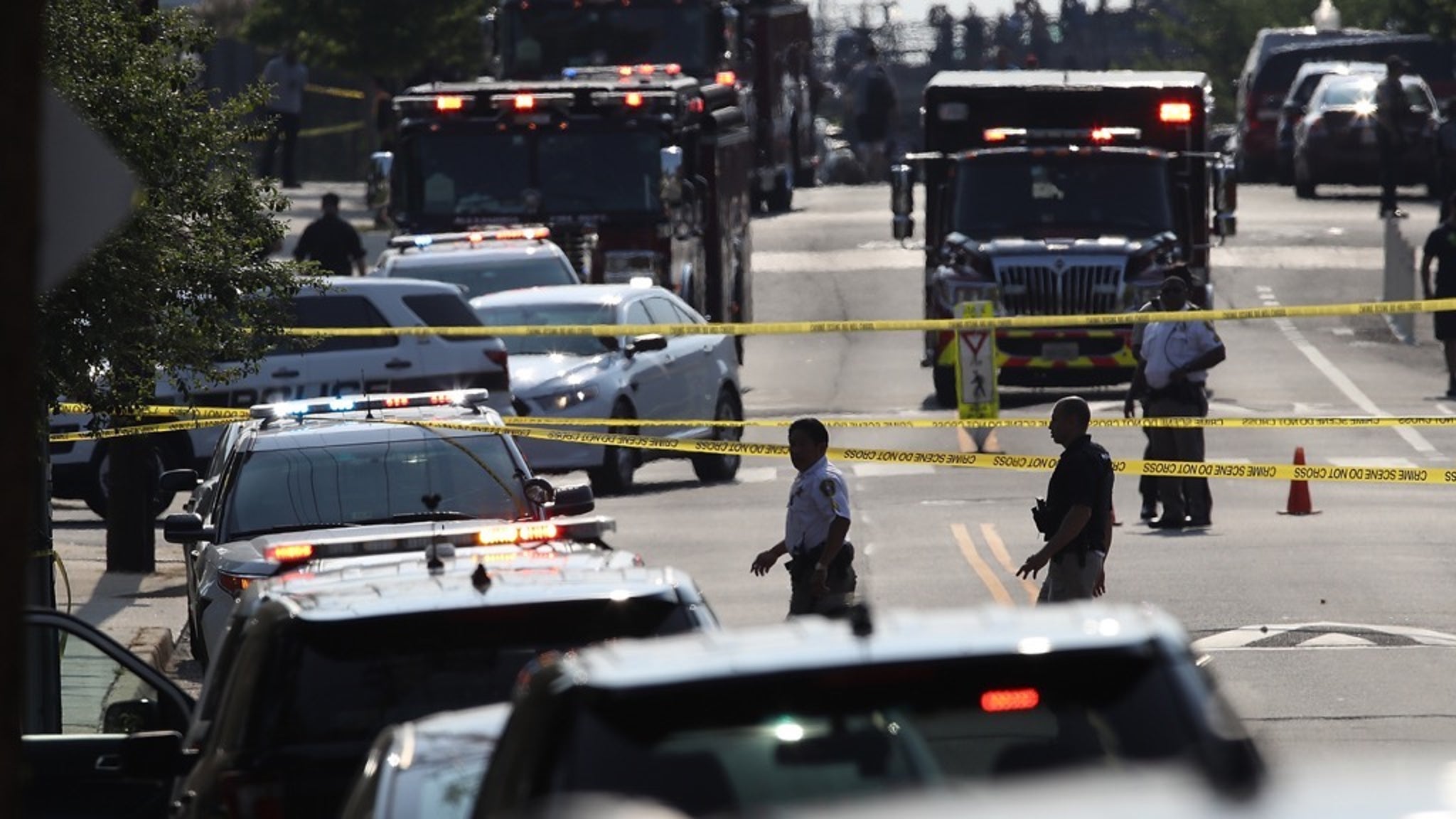 Congressional Baseball Practice Shooting -- The Scene