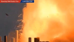 SpaceX Unmanned Test Rocket Explodes on Launchpad