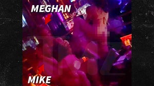 'RHOC' Meghan King Gets Cozy With 'Bachelorette' Star Mike Johnson At Strip Club