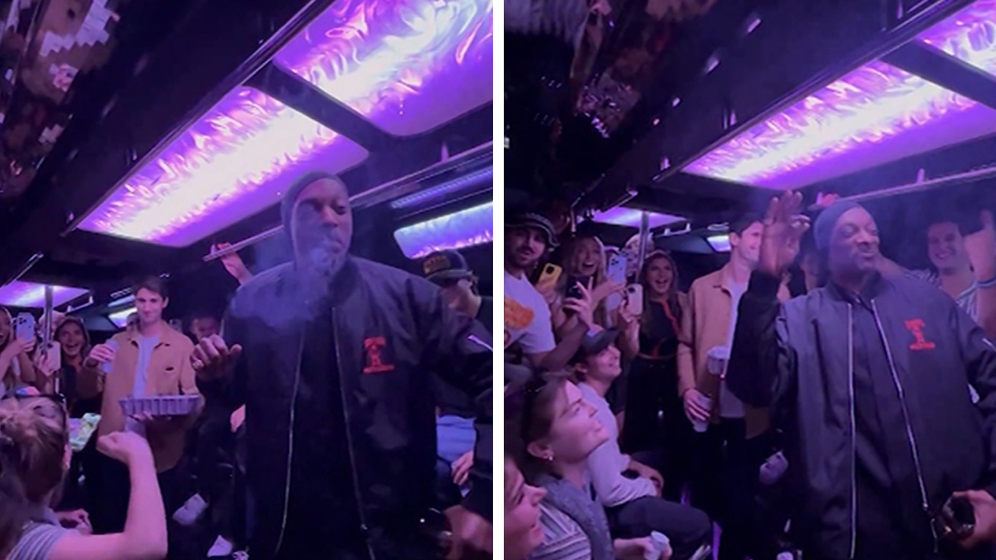 Snoop Dogg Surprises Fans on Random Party Bus, Dances & Smokes #SnoopDogg