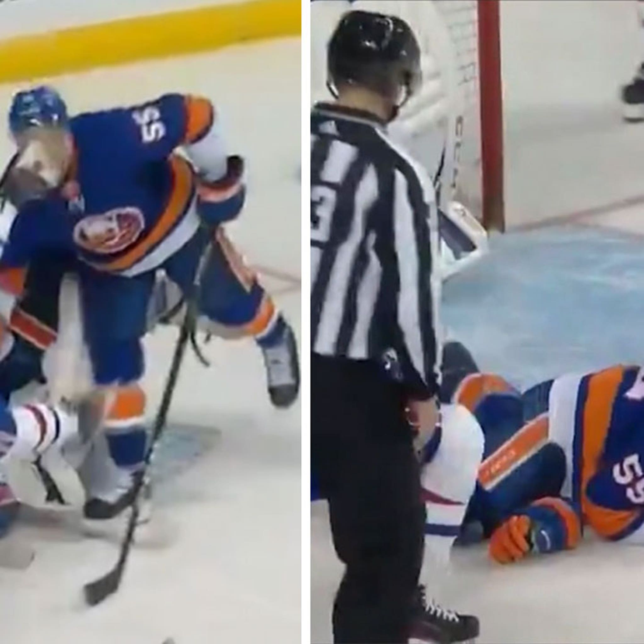Miraculously Johnny Boychuk is not dealing with any serious injury