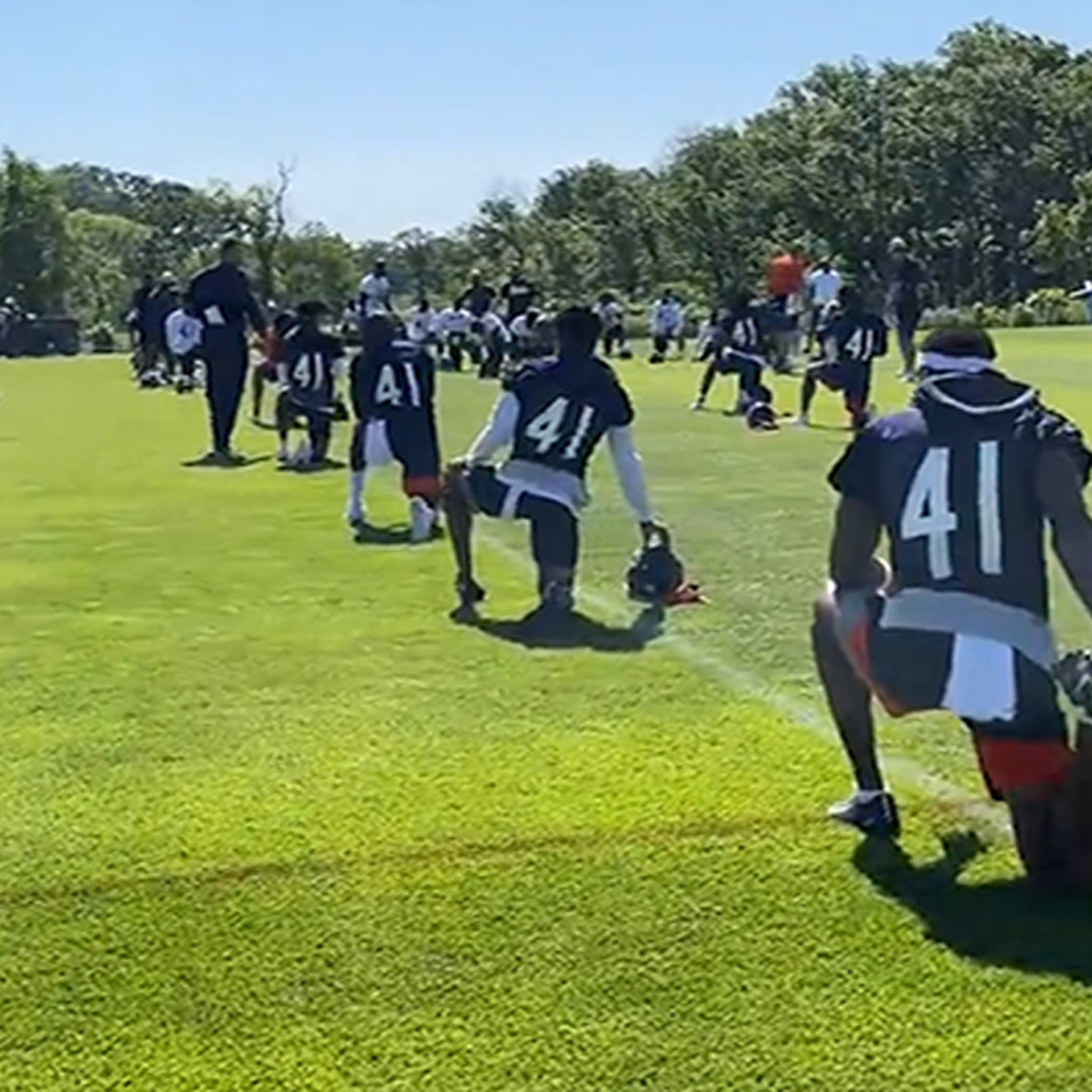 Chicago Bears pay tribute to Brian Piccolo by wearing jersey number 41 in  minicamp 