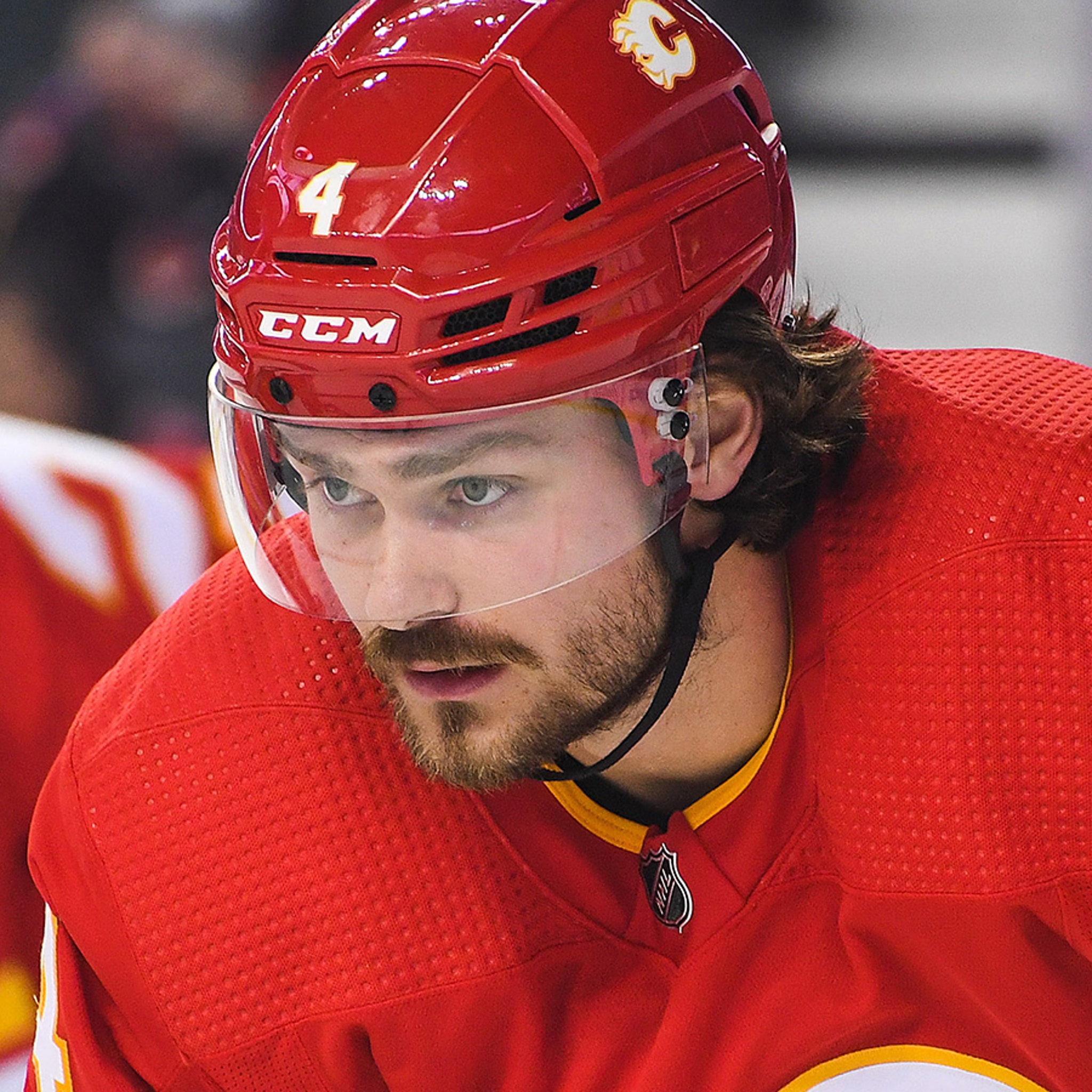 Flames' Rasmus Andersson hit by car while riding scooter