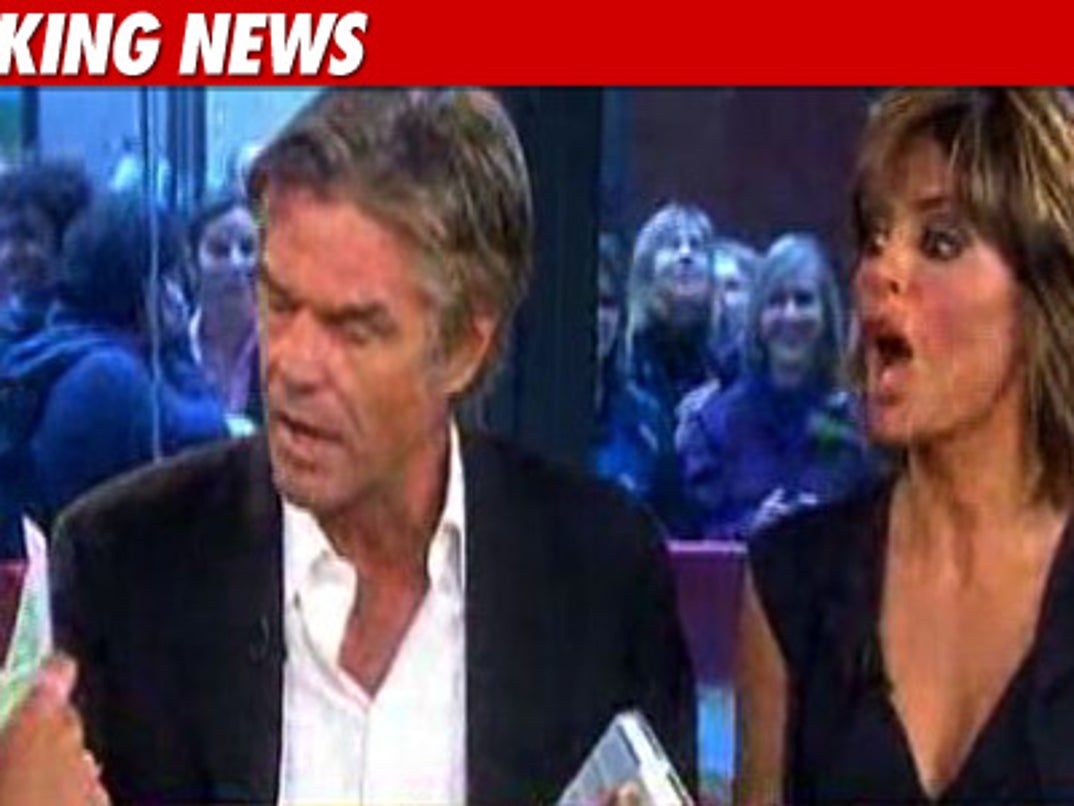 Lisa Rinna Learns She S Been Burgled On Live Tv