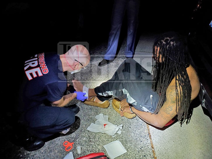 Richard Sherman and Cops Suffered Bloody Wounds In Altercation