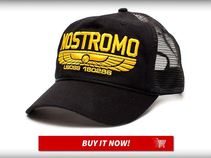 Weyland-Yutani-Company-Unisex-Cloth-And-Braid-Cap-Hat-Black-Alien-Merch-MAIN