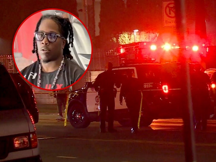 Tragic Scene after Shooting of Jabari 