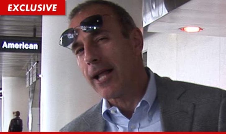 Matt Lauer -- I'll Stay at 'Today' If You Pay :: 0209-matt-lauer-tmz-ex