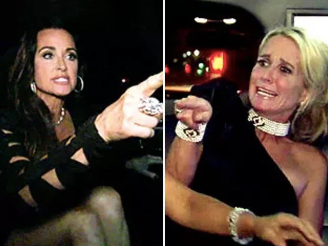 On October 14, 2010, Taylor Armstrong, Camille Grammer, Adrienne Maloof, Kim Richards, Kyle Richards and Lisa Vanderpump stormed onto the screens. The ladies served up class, wealth and loads of drama! One unforgettable showdown? ... The infamous finale scene in the limo, with sisters Kyle and Kim Richards going at it!