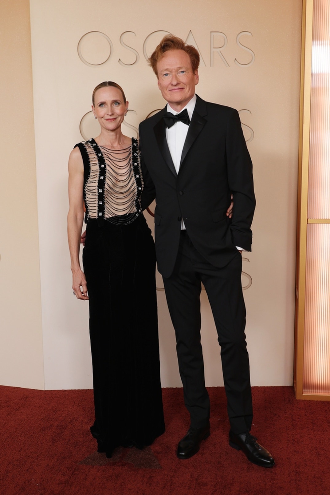 Liza Powel O'Brien and Conan O'Brien
