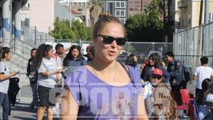Ronda Rousey -- Gives Pump Up Speech to Kids ... 'Gotta Have Self-Confidence' (PHOTOS)