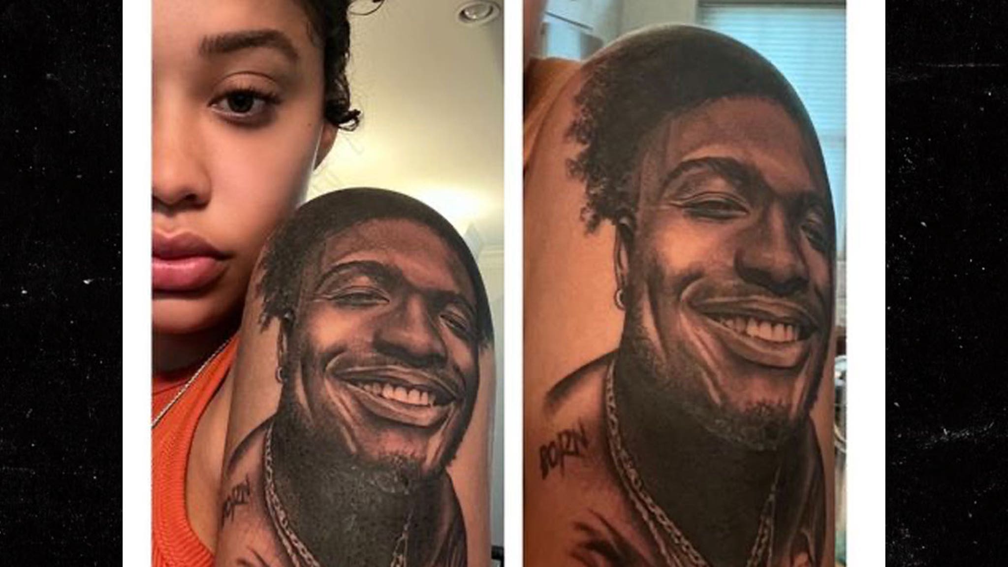 Dwayne Haskins' Wife Gets Sleeve Of Tattoos Honoring QB After Death thumbnail