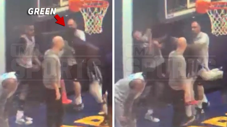 New Video Shows Draymond Green Violently Punch Jordan Poole at Warriors  Practice