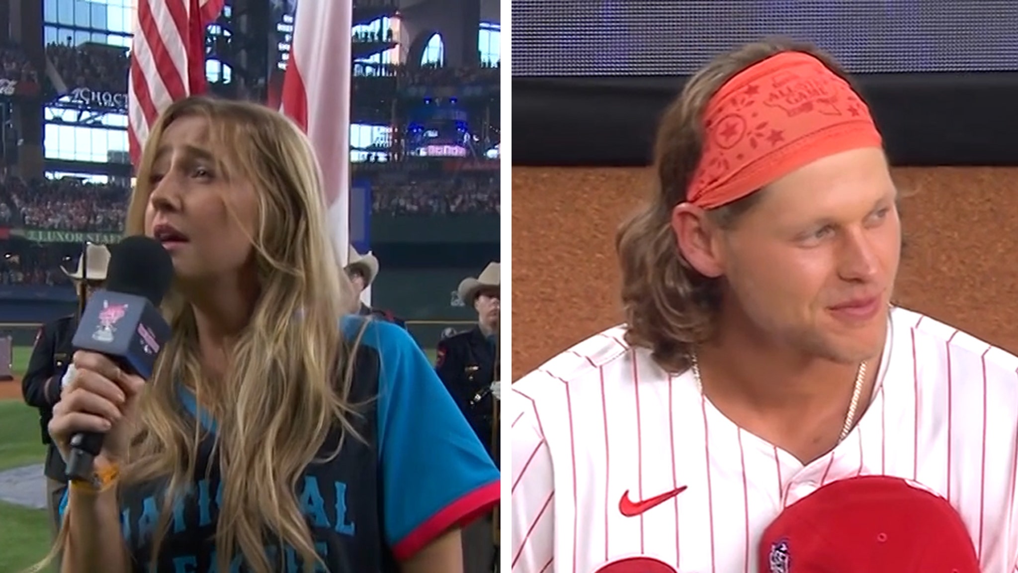 Singer Ingrid Andress criticized for terrible national anthem at Home Run Derby