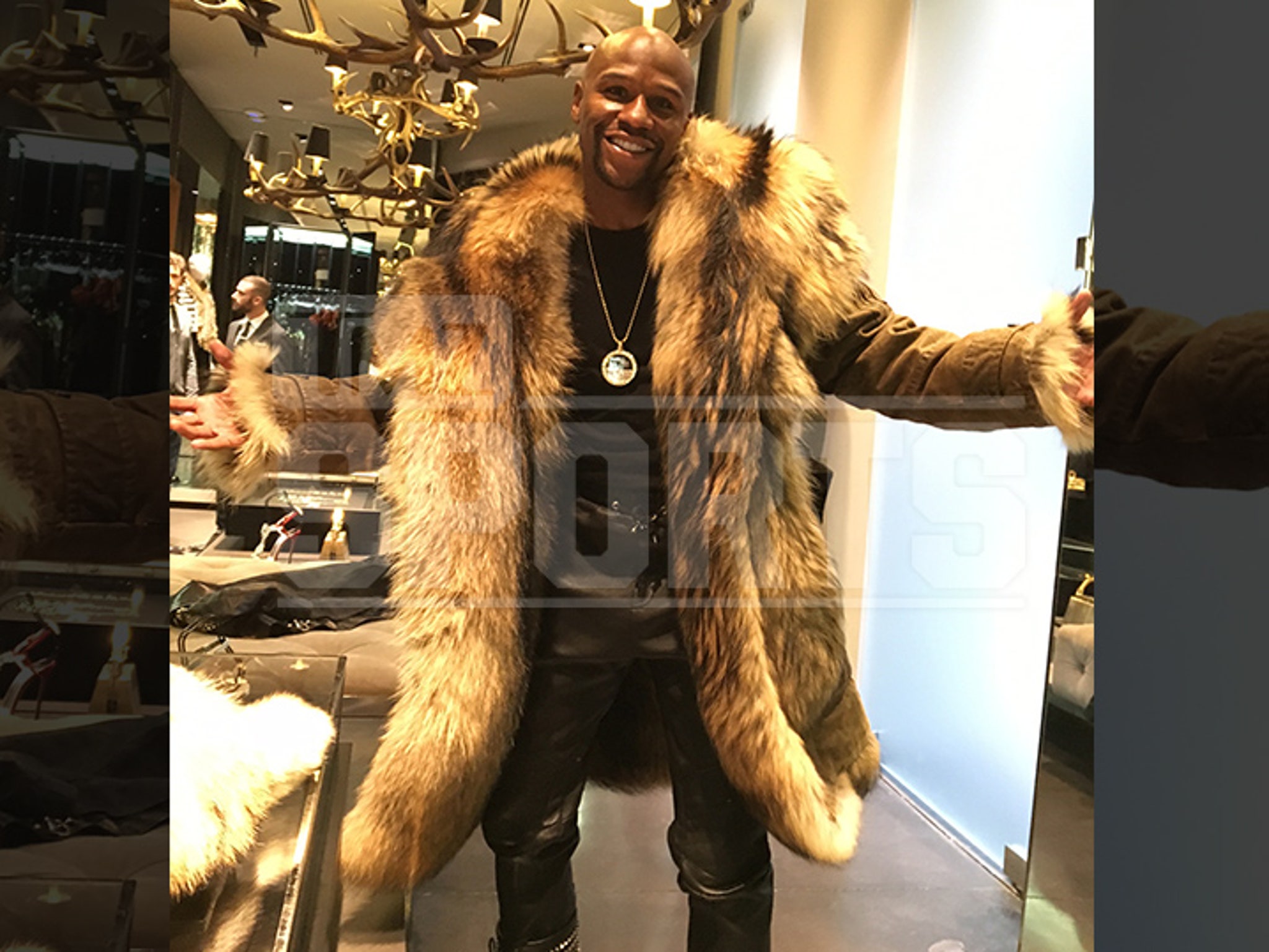 CELEBRITY FLOYD MAYWEATHER BROWN OSTRICH LAMBKSKIN LEATHER BLAZER FOR  MEN'S