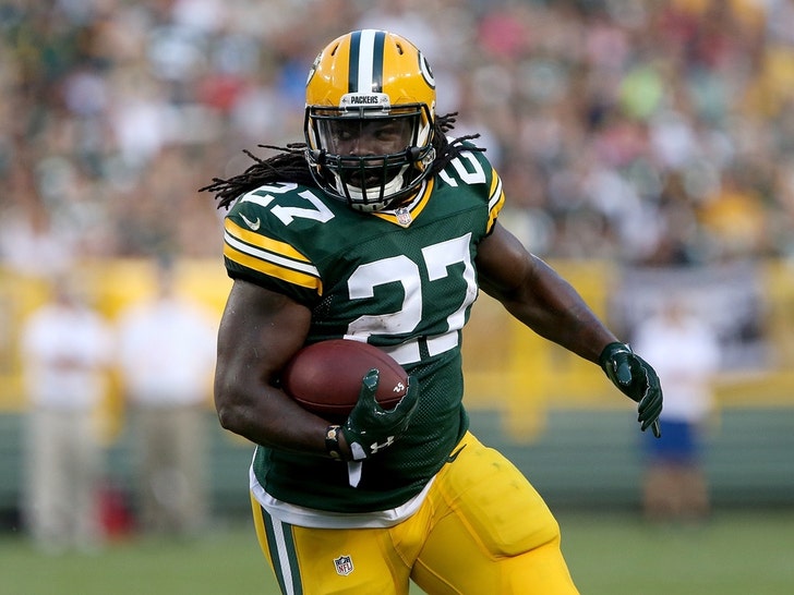 Eddie Lacy On The Field