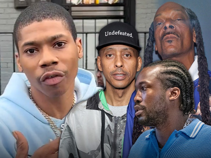 LGP in terms of Snoop Dogg Meek Mill Gillie Da Kid Main Getty Instagram Composite